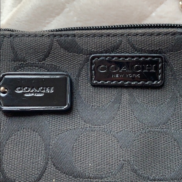Coach Long Zip Monogrammed Wristlet - Picture 5 of 5